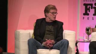 2014 SBIFF - Rober Redford Discusses Barbra Streisand \u0026 The Way We Were