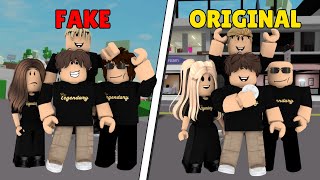 FAKE Vs ORIGINAL Sa Brookhaven RP! (Roblox)