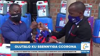 Olutalo Ku Ssennyiga Corona, Omubaka Allan Mayanja Adduukiridde Abantu Be