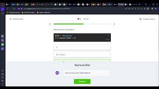 53 Module 6 Quiz | Introduction to Python | Sololearn