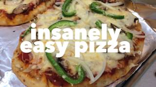 INSANELY Easy Pizza