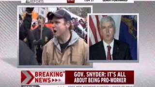 Michigan Gov. Rick Snyder on MSNBC's Andrea Mitchell Reports