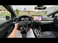 New Volkswagen Golf R-Line 2024 Test Drive POV