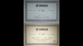 Обзор двух гитар Yamaha С40 с разными этикетками