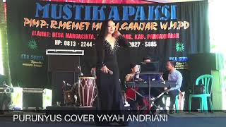 Purunyus Cover Yayah Andriani LIVE SHOW PARIGI PANGANDARAN