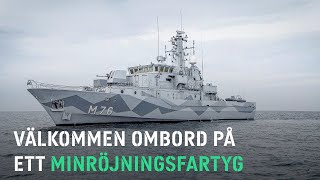 Försvarsmakten i 360 VR – välkommen ombord på ett minröjningsfartyg av Kosterklass