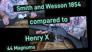 S\u0026W 1854 44 magnum compared to Henry X 44 Magnum Which is better for you?