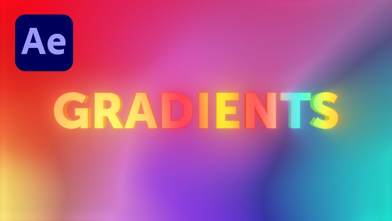 After Effects Better Animated Gradients Youtube