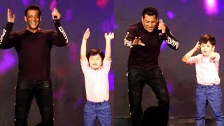 Salman Khan & CUTE Matin Rey Tangu Dance On Tubelight Song