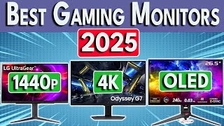 Best Gaming Monitor 2025 | 1440p, 240hz, 4K \u0026 OLED | Best Gaming Monitors for PC PS5 XBox