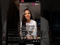 the end of celina and aliza celina powell ig live pt1 12 20 20