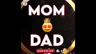 मम्मी पापा ❤ Maa Papa Song Status || Mom dad Status #Shorts