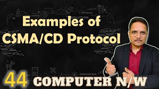 CSMA/CD Protocol Examples in Computer Network