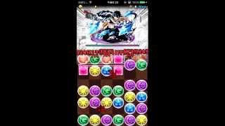 【パズドラ】サンデーオールスターズコラボ高速周回　１分１７秒