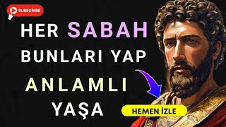 Her SABAH YAPMANIZ GEREKEN 8 ŞEY (Stoik Sabah Rutini)