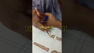 Mastering mehandi filling techniques for beginners no.-11 #song #shortvideo #shorts #art #hindisong