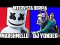 MARSHMELLO SFIDA DJ YONDER!! – CHI VINCE?! – INTERVISTA DOPPIA *Domande Scomode* Su Fortnite!