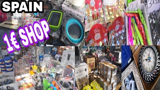 1€ Street Shop In Spain | স্পেনে এক টাকার দোকান 😱