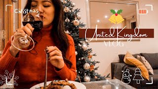 UK Vlog｜🎄十二月封城前的倫敦｜🎅🏻聖誕前夕的倫敦、🏙倫敦夜景餐廳、后翼棄兵症候群、咖哩烏龍麵 // IzPeiPei