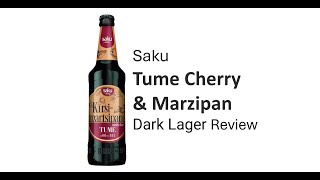 Saku Tume Cherry \u0026 Marzipan Dark Beer Review