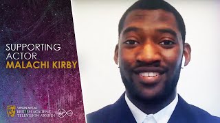 Malachi Kirby's Heartwarming Speech for Supporting Actor Win for Small Axe | BAFTA TV Awards 2021