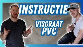 Instructie | Visgraat PVC Leggen!