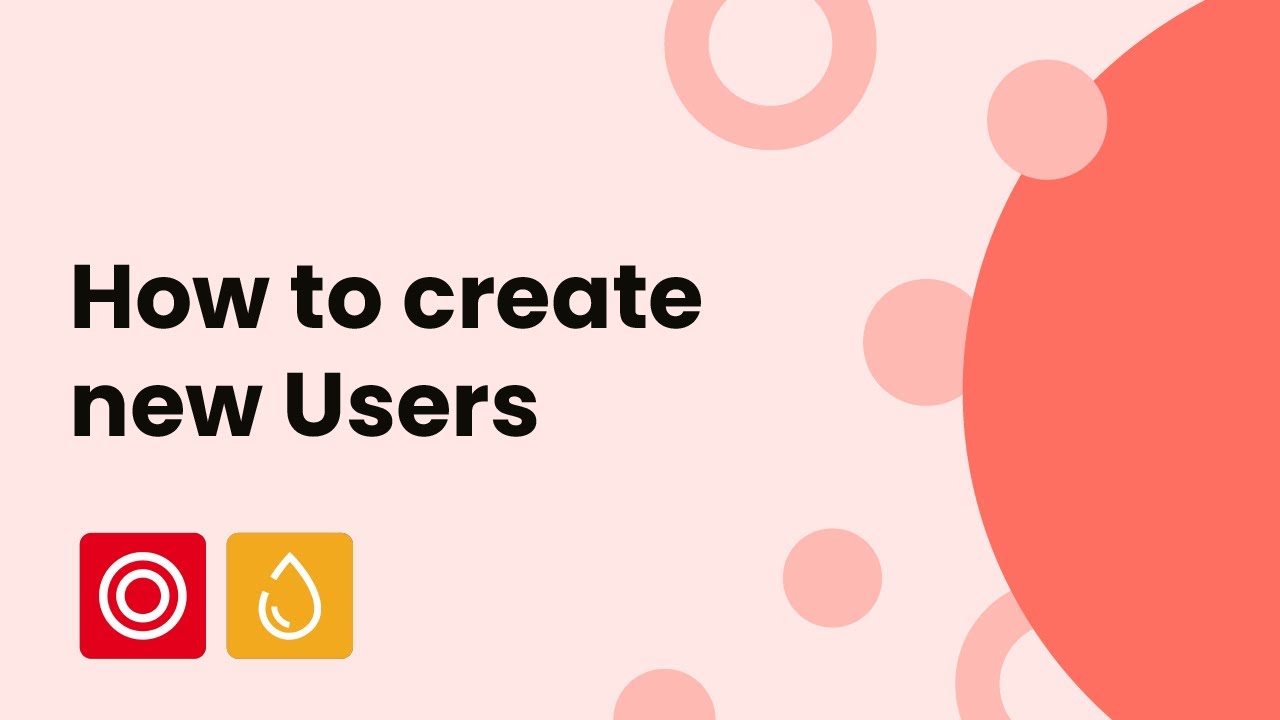 Creating Users Youtube