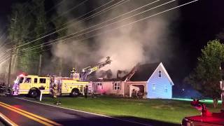 House Fire - Old Mill Bridge Rd - Roxana, DE