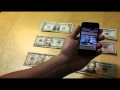 LookTel Money Reader iPhone app - real time object recognition