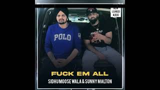 FU*K EM ALL|Sidhu Moose wala|Sidhu Moose wala New song|sidhu moose wala leaked new song
