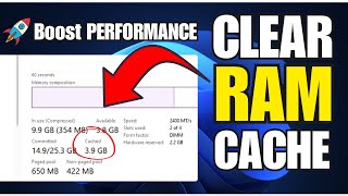 How to Clear RAM CACHE in Windows 11/10 (2026) | 🚀 Make Computer Faster