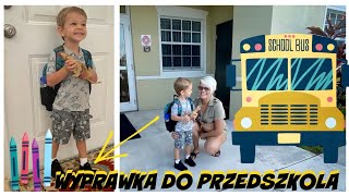 WYPRAWKA DO PRZEDSZKOLA / DAYCARE/ ZAKUPY NA ŻYWO🖍📚🇺🇸