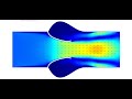 2d fluid structure interaction fsi simulation of aortic valve using comsol multiphysics