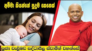 අම්මා කියන්නේ පුදුම කෙනෙක් /  Welimada Saddaseela Thero Bana 2024