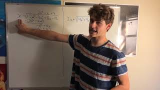 Grade 12 Advanced Functions | Polynomial Long Division