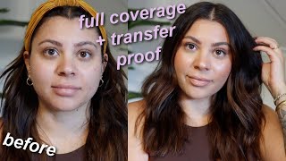 GET READY WITH ME | MY SWEAT-PROOF, TRANSFER-PROOF, FULL COVERAGE MAKEUP THAT LASTS ALL DAY