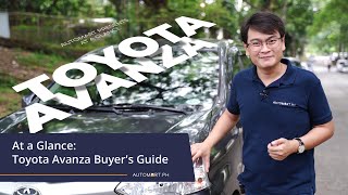 At a Glance: Toyota Avanza Buyer's Guide