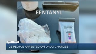 24 arrested in months-long drug operation