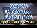 Java Developer Interview Questions And Answers | Unisys | 4 years Experience | Cleared