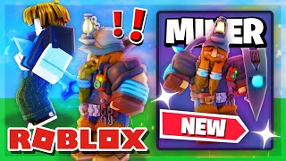 The NEW MINER KIT is OVERPOWERED... Roblox Bedwars!