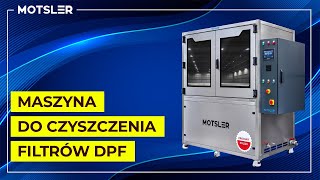 Najlepsza Maszyna do Czyszczenia DPF (filtrów DPF) - MOTSLER SLR Premium