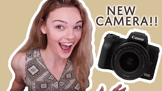 CANON EOS M50 UNBOXING, SETUP, TESTING & REVIEW ~ with extremely extra bloopers x]