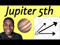 Jupiter in the 5th House Including All Aspects