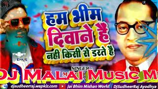 MalaiMusic √√√Ham Bhim Diwane Hain Nahi Kisi Se Darte Hai(New Jai Bhim DjSong) DjSudheerRaj Ayodhya