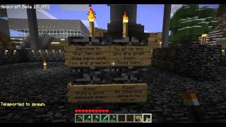 Minecraft : Tutorial | Lockette Plugin