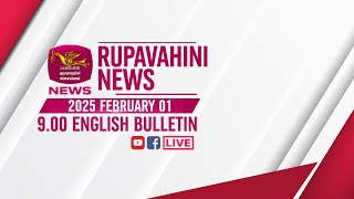 2025-02-01 | Rupavahini English News | 9.00PM