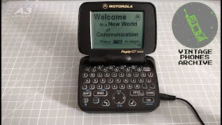 Motorola PageWriter 2000x - an in depth look at this two way pager