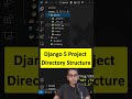 Django 5 Project Directory Structure #django #python