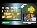 Python Tuple Complete Tutorial for Beginners 🧠 | All Functions & Methods with Examples | Tuta Tech