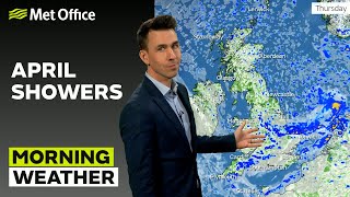 25/04/24 – April showers – Morning Weather Forecast UK – Met Office Weather